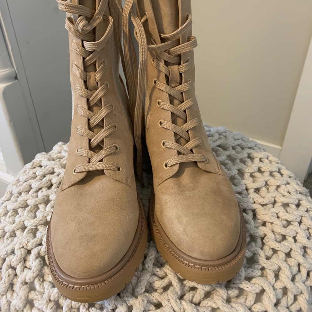 Sam Edelman combat boots - Picture 2 of 5